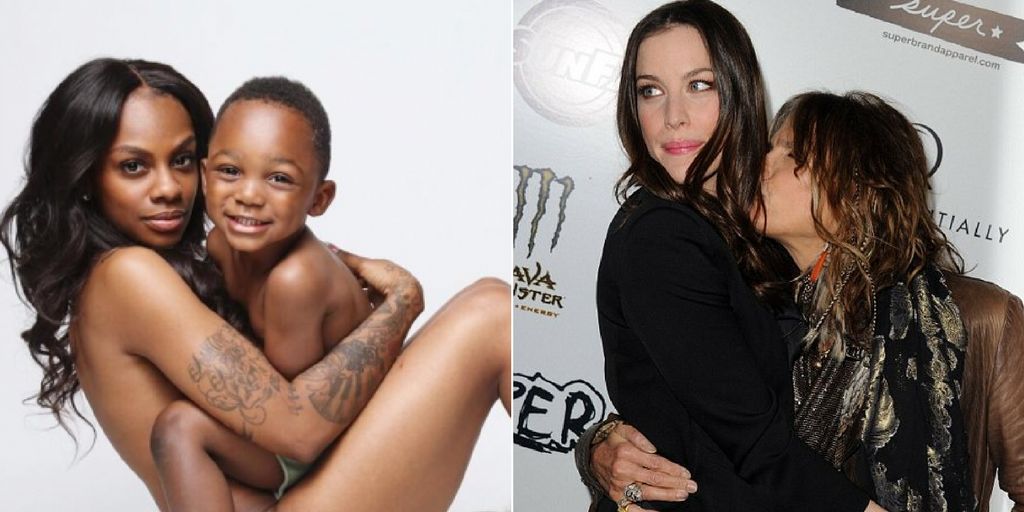 Mother Son Beach Sex - 15 Inappropriate Celeb Pics With Their Kids | BabyGaga