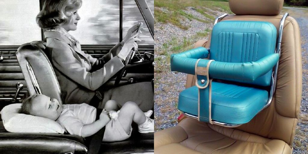 antique baby car seats